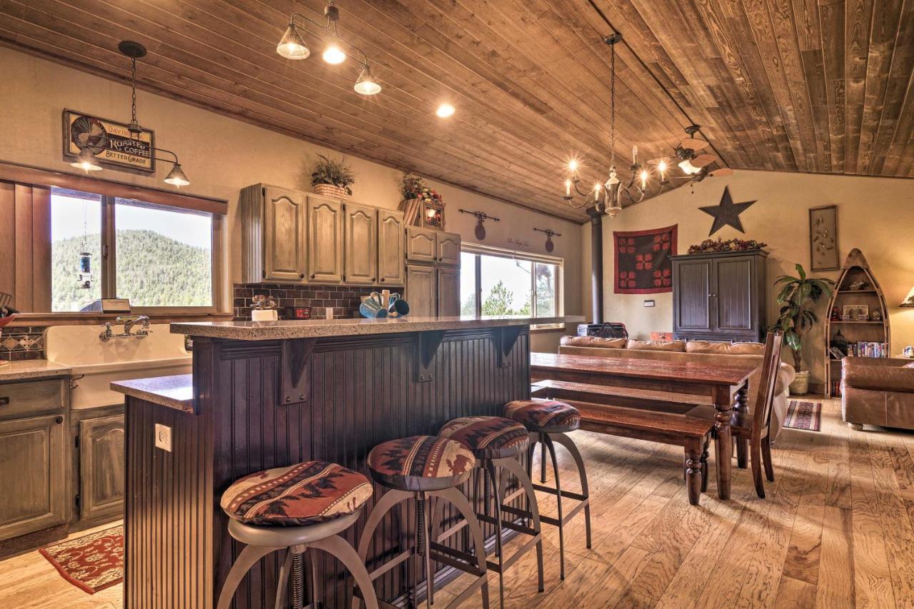 Вілла Cripple Creek Mountain Getaway With Hot Tub And Views! Екстер'єр фото